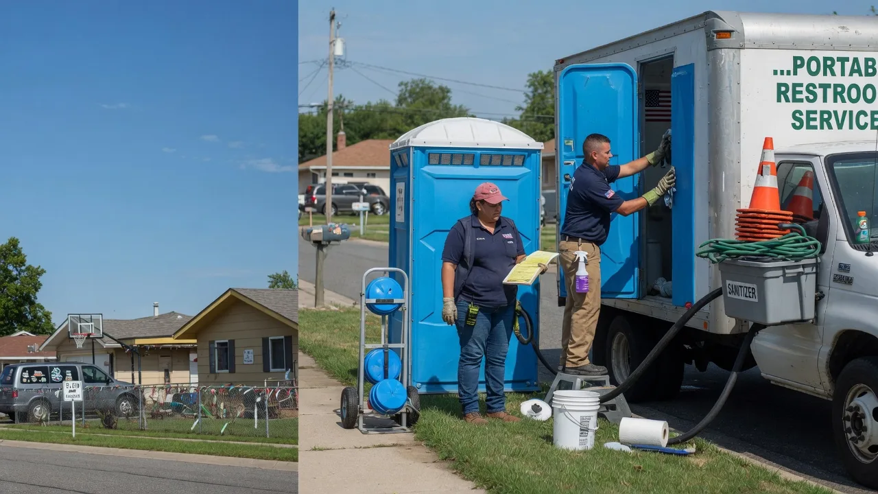 Portable Toilet Rental in Rosanky, TX near me